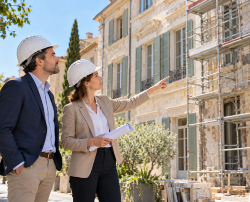 Suivi de rénovation immobilière en Provence